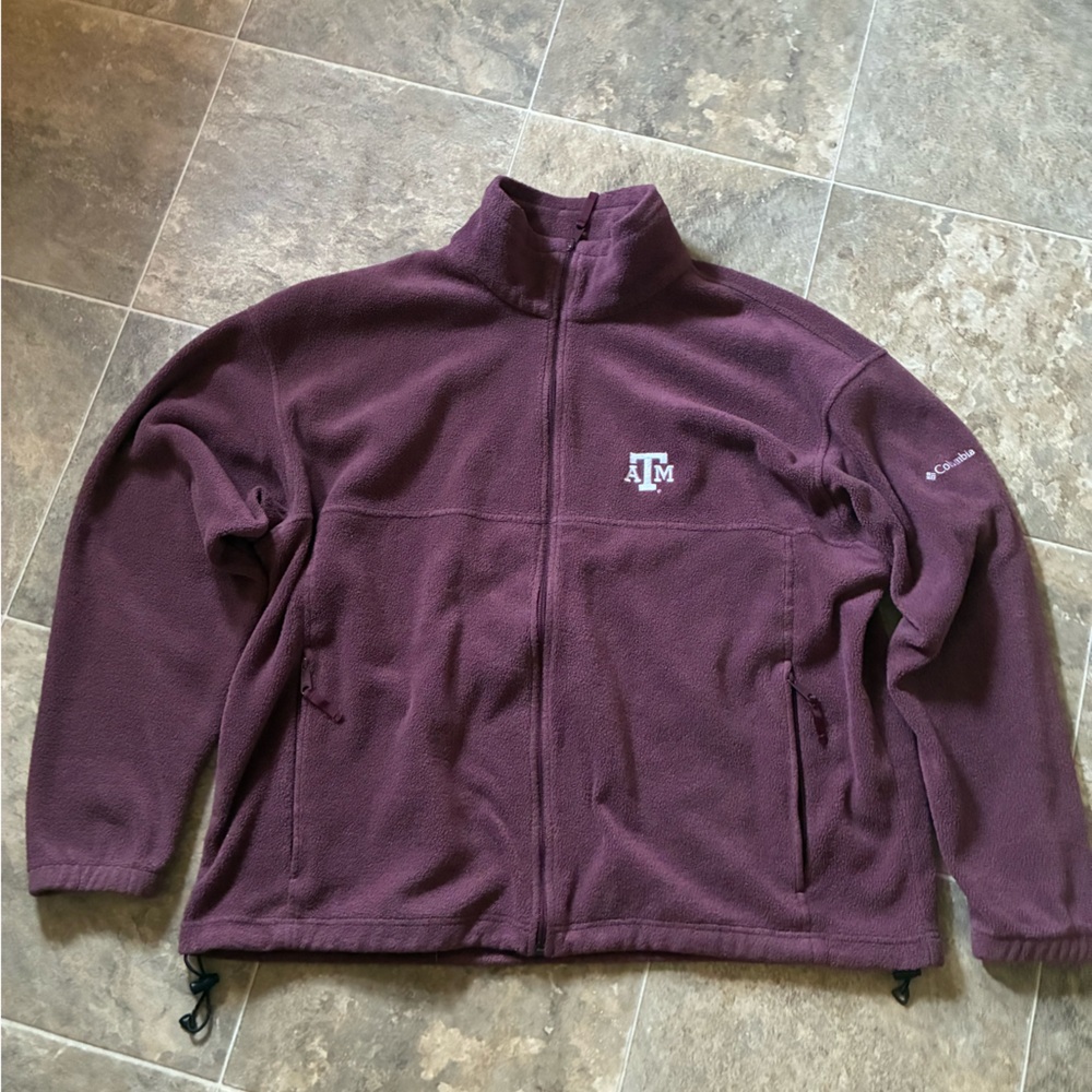 Columbia Men's Purple Fleece Jacket